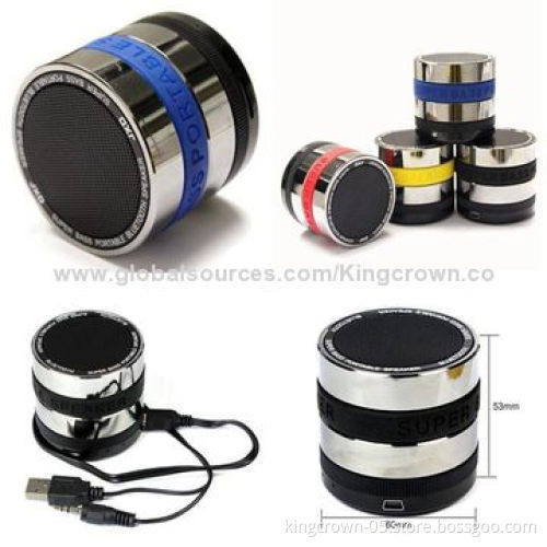 Stainless steel Bluetooth speaker